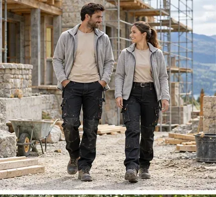 Base resistente: Camiseta de trabajo · pantalón funcional · micropolar · Construcción y mantenimiento