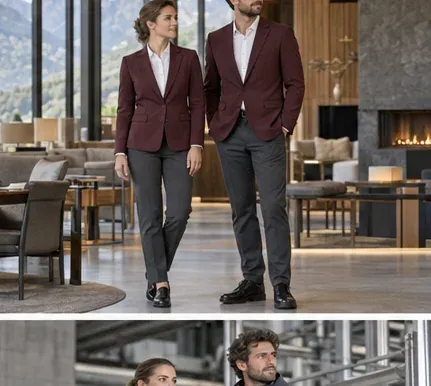 Presencia premium: Camisa de alto confort · sastrería · accesorio · Hostelería y turismo