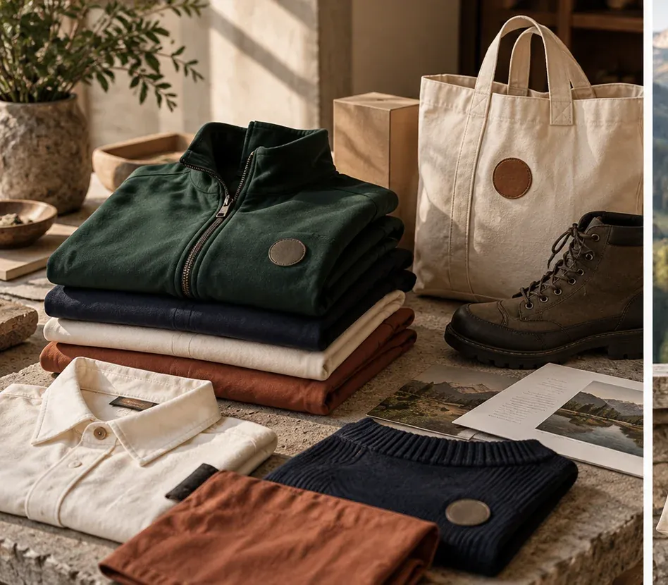 Vestuario, accesorios y materiales corporativos